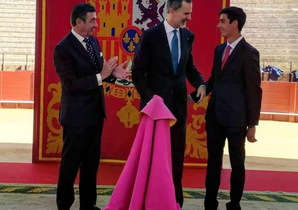 Solalito honoré devant le Roi Felipe VI…