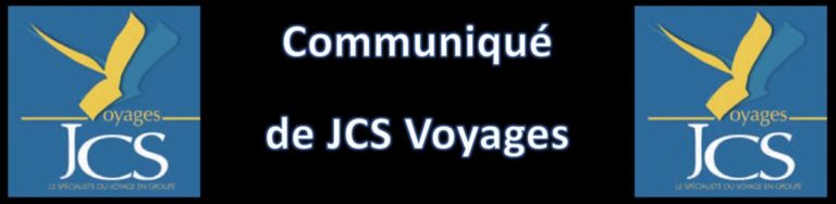 Communiqué de JCS Voyages