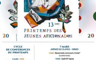 Affiche du Printemps des Jeunes Aficionados