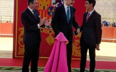 Solalito honoré devant le Roi Felipe VI…