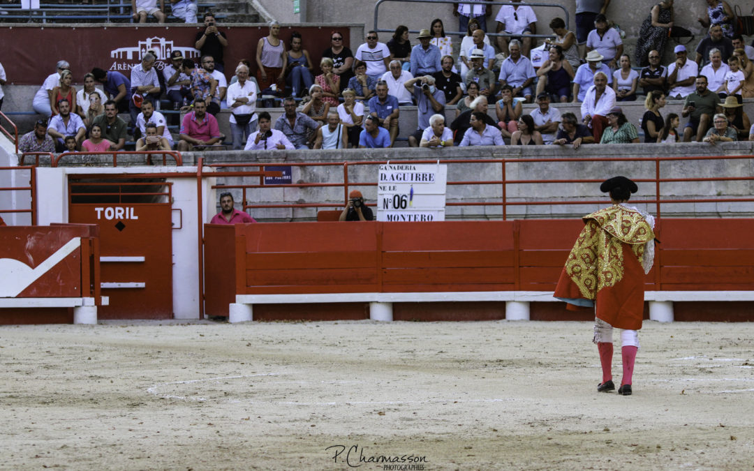 Beaucaire (26.07.2020) – Reportage photographique de la novillada – Desafio Conde de la Corte – Dolores Aguirre Ybarra.