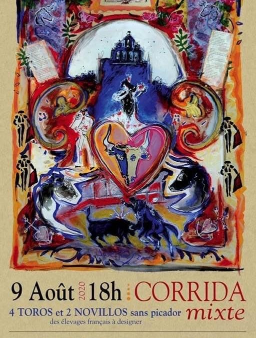 Les Saintes-Maries-de-la-Mer – Corrida mixte … Les ganaderias sont connues.