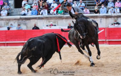 NÎMES (17.09.2020) – LEA VICENS a hombros par la Porte des Cuadrillas