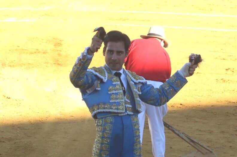 Valdepeñas (04.09.2020) – Important Gomez del Pilar qui coupe trois oreilles, Joaquin Galdos gracie “Chorlito” du Conde de Mayalde.