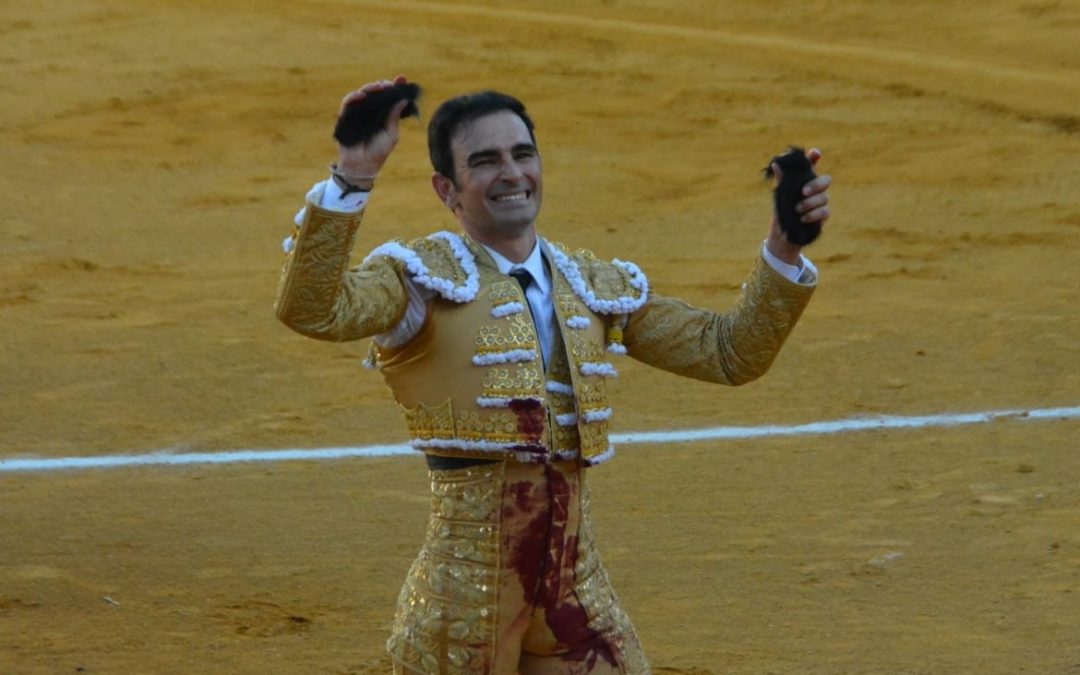 Manzanares (05.09.2020) – Grande après-midi pour SERGIO SERRANO qui coupe quatre oreilles et une queue.