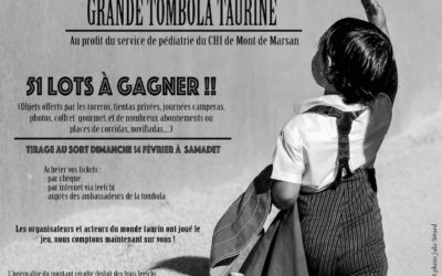 Tombola Taurine Caritative de Samadet – Plus que dix jours …
