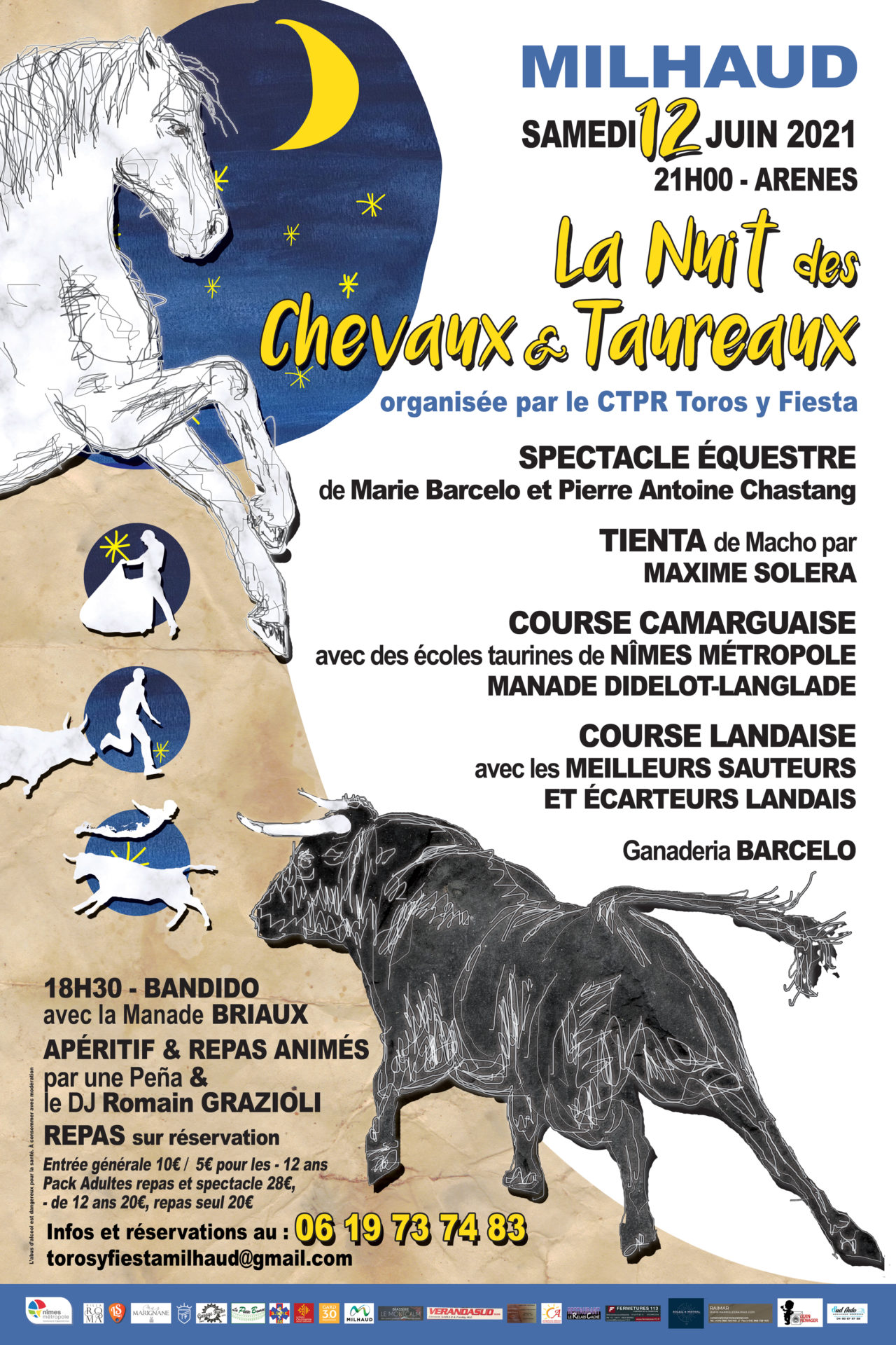 MILHAUD – Une belle journée autour des tauromachies le 12 juin…