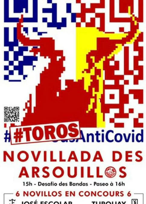AIRE-SUR-L’ADOUR – La novillada des Arsouillos aura lieu le 17 octobre…