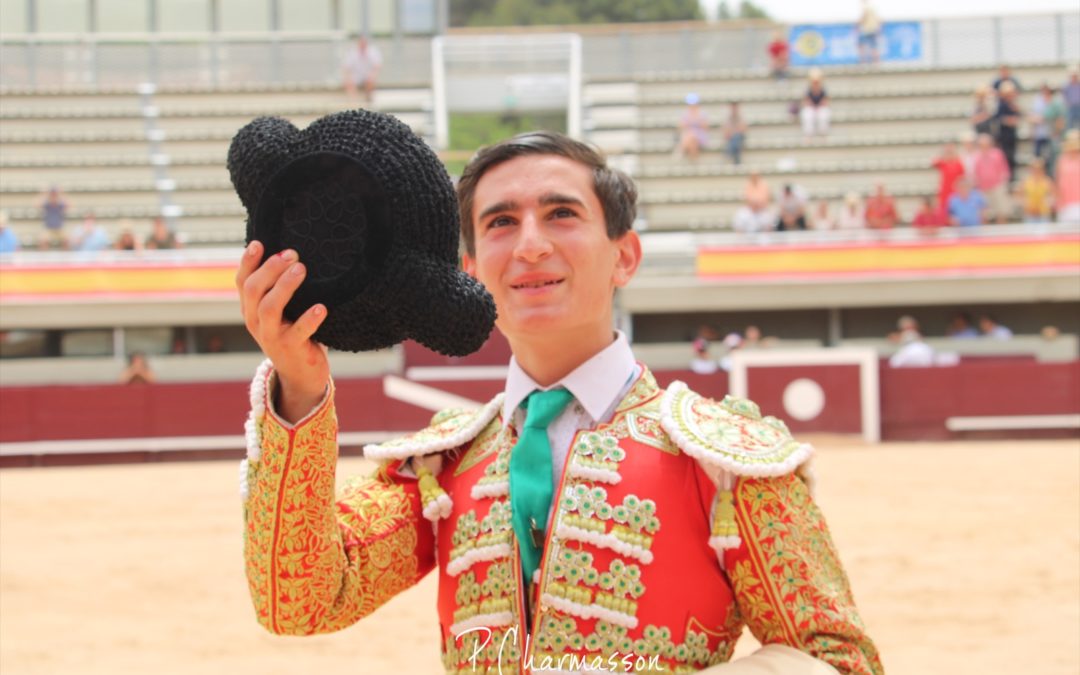 ISTRES (19.06.2021, matinale) – ANTONIO PLAZAS coupe l’unique oreille de la matinée…