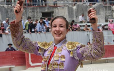 ARLES (06.06.2021, matinale) – RAQUEL MARTIN fait sensation et coupe trois oreilles …