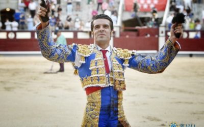 MADRID (04.07.2021) – La grande tarde d’EMILIO DE JUSTO, qui coupe trois oreilles et ouvre la grande porte de Las Ventas …