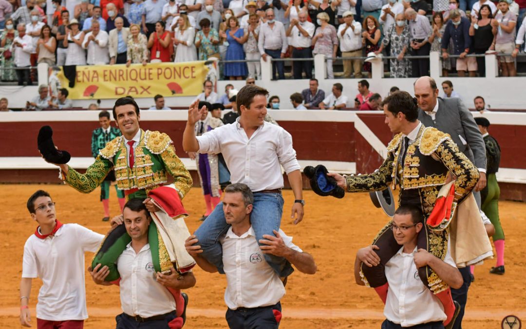 DAX (14.08.2021) – DANIEL LUQUE et EMILIO DE JUSTO triomphent d’une grande corrida de La Quinta !
