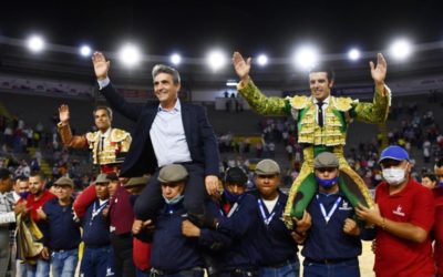 CALI (30.12.2021) – Corridón de toros de Victorino Martin, neuf oreilles et une queue !