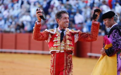 SEVILLE – MANUEL ESCRIBANO seul contre six MIURA !