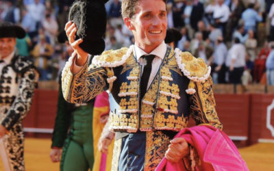 SEVILLE (27.04.2022) – A ALFONSO CADAVAL et JOSE GARRIDO les seules oreilles d’un bon lot de Santiago Domecq .