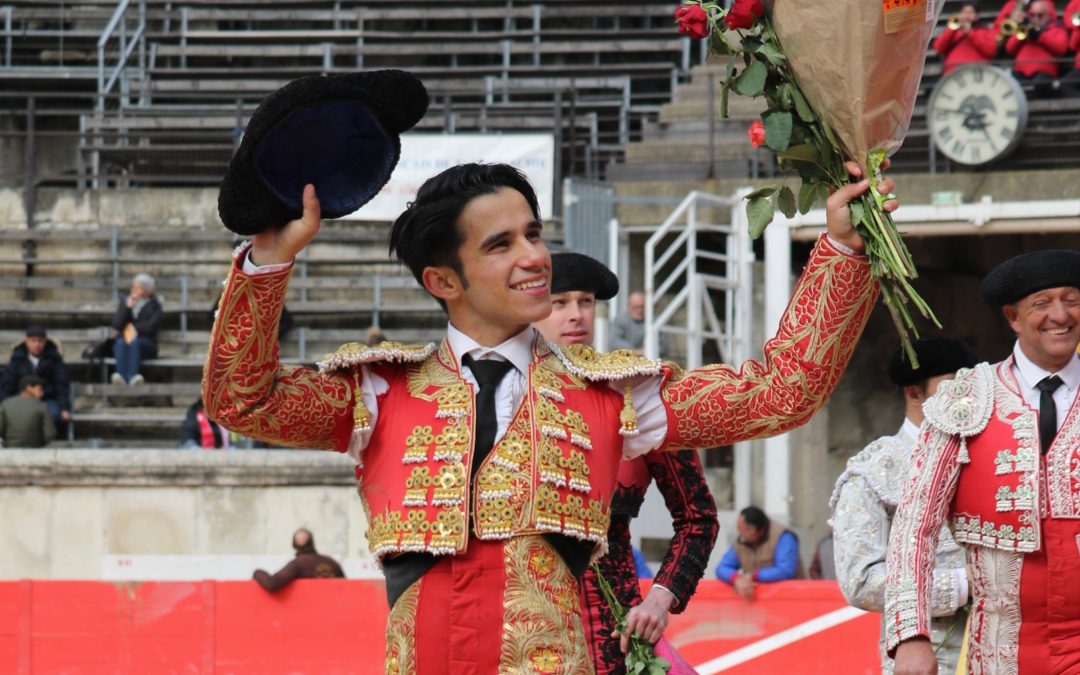 NÎMES (03.04.2022) – A NINO JULIAN l’unique vuelta d’une longue et fraîche après-midi…