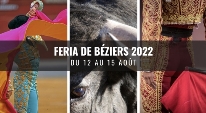 BEZIERS – Les Cartels Officiels de la Feria 2022.