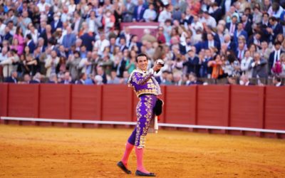 SEVILLE (29.04.2022) – A JOSE MARIA MANZANARES la seule oreille de la tarde …