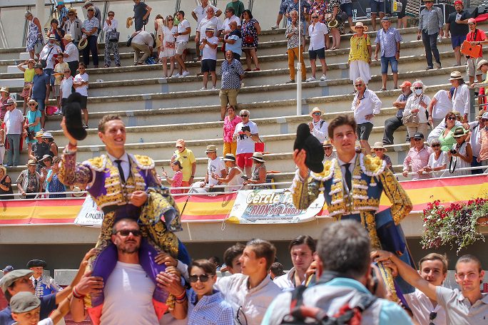 ISTRES (19.06.2022, matin) – ADRIEN SALENC et EL RAFI se partagent six oreilles d’une pourtant décevante corrida…