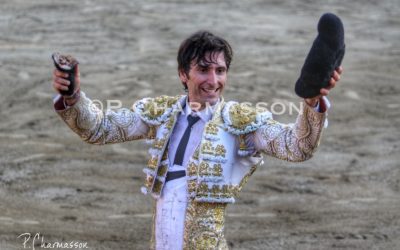 CERET (16.07.2022) – A ALBERTO LAMELAS la seule oreille d’une intéressante corrida de Dolores Aguirre.