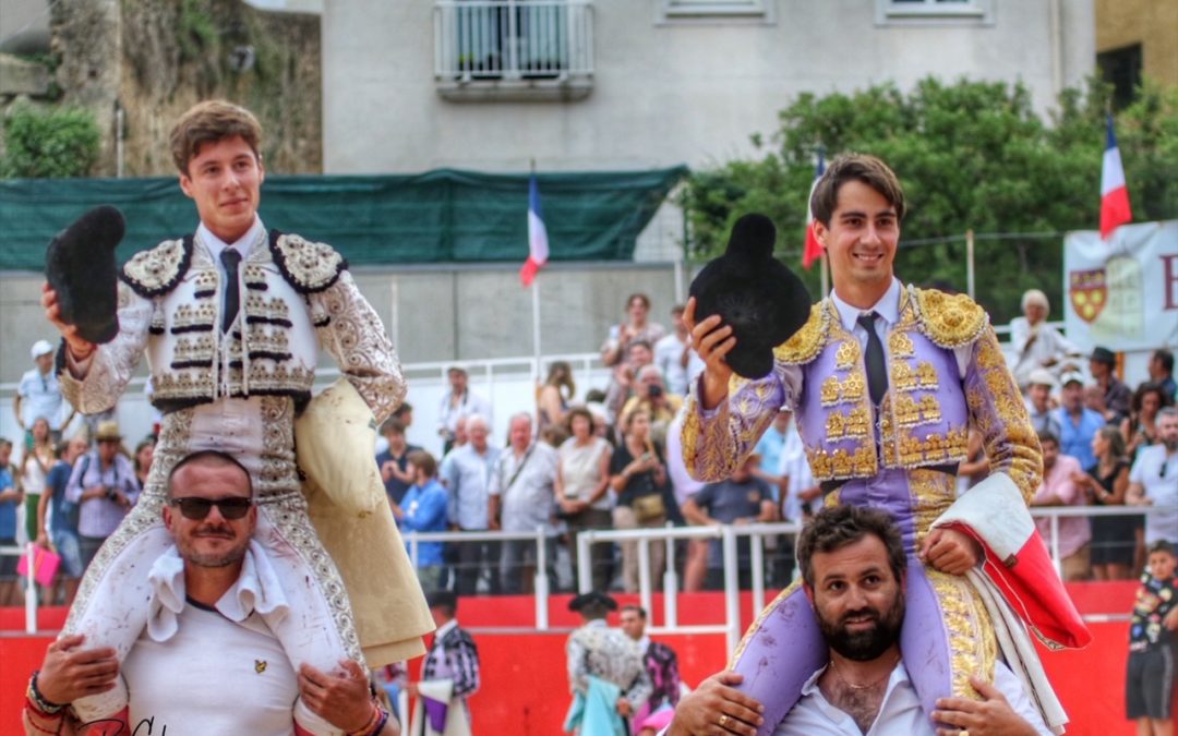 BOUJAN-SUR-LIBRON (03.07.2022) – SOLALITO et CHRISTIAN PAREJO ouvrent la Puerta Grande…