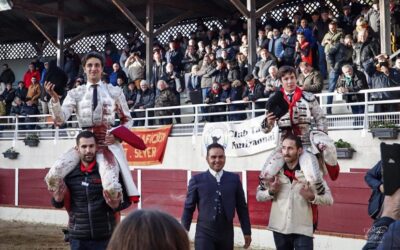 GARLIN (2.04.2023) – Un séduisant GARCÍA PULIDO sort en triomphe aux côtés de CHRISTIAN PAREJO…