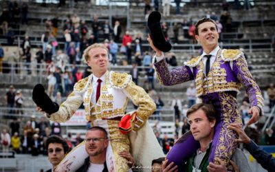 ARLES (10.04.2023, tarde) – CLEMENTE et ADRIANO triomphent des Victorino Martin dans un final de grand intêret !