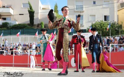 BOUJAN SUR LIBRON (01.07.2023) – CLEMENTE JAUME coupe l’unique oreille d’une novillada décevante …