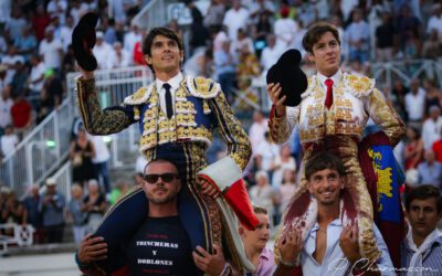 BEZIERS (12.08.2023) – Alternative réussie pour CHRISTIAN PAREJO, a hombros avec SEBASTIEN CASTELLA ..