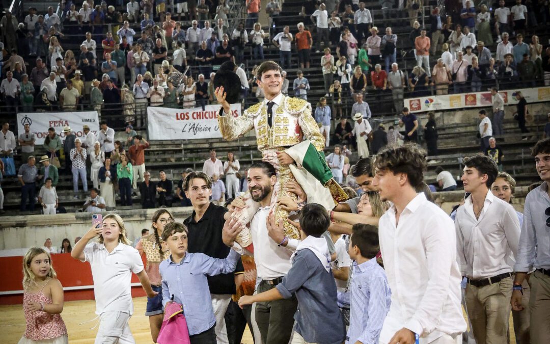 NÎMES (20.09.2025) – AARON PALACIO ouvre la Porte des Consuls, AGUADO séduit et ROCA REY perd un triomphe à l’épée …