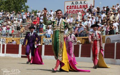 CERET (12.07.2026, matinale) – VALENTIN HOYOS coupe l’unique oreille de la matinée …